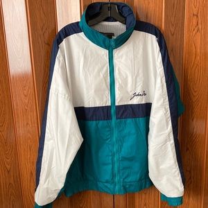 Vintage John Deere Men’s Jacket Size XL Long Sleeves Windbreaker Regular Fit